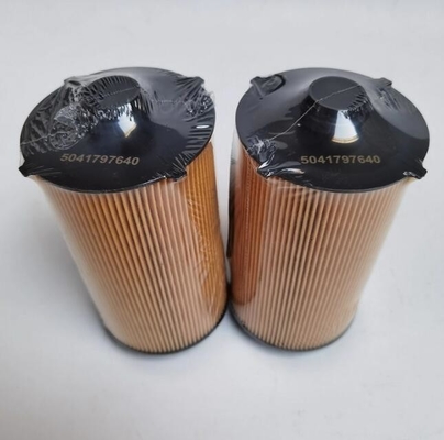 504272431 Lubricating Oil Filter For SAIC Iveco Glass Fiber Material