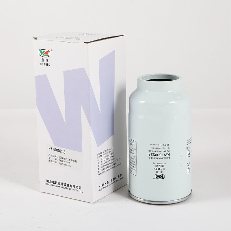 KW7500225 건설 기계 연료 물 분리 카트리지는 수압 및 윤활 시스템