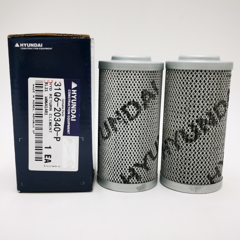 신제품 2025 굴삭기 유압 필터, 여과 효율 99% 및 작동 온도 -40°C ~ 100°C